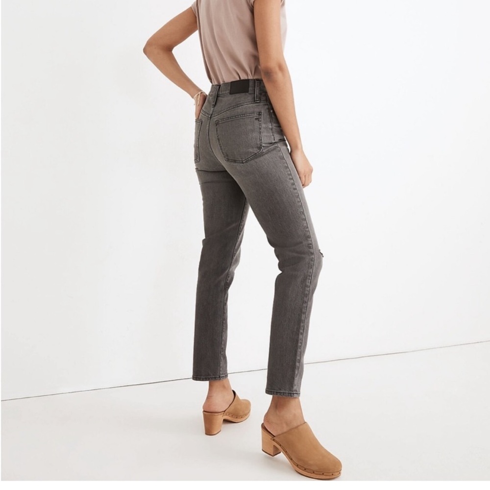 Madewell Perfect Vintage Connell Gray Denim Wash 26P